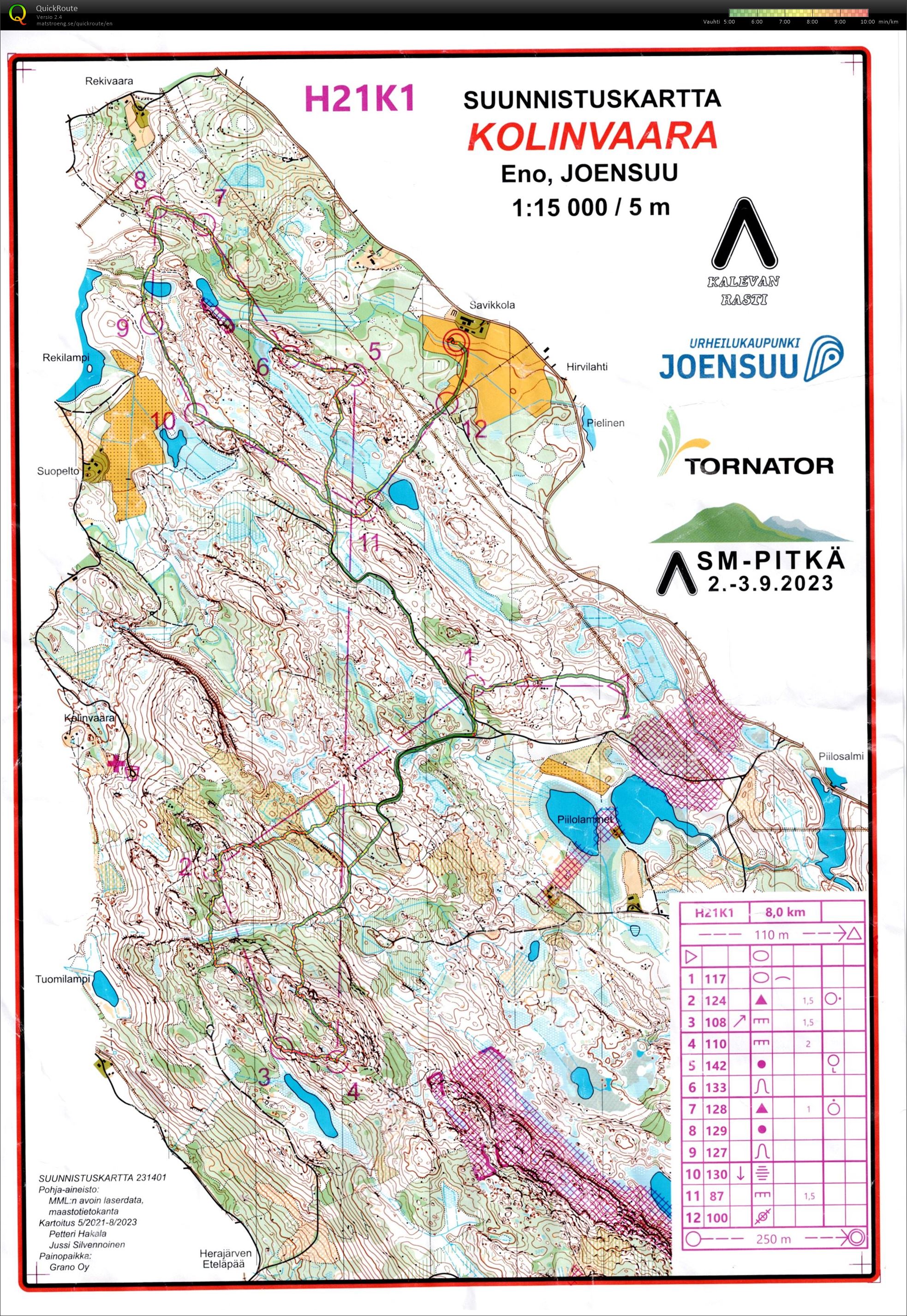 SM-pitkä karsinta (02/09/2023)