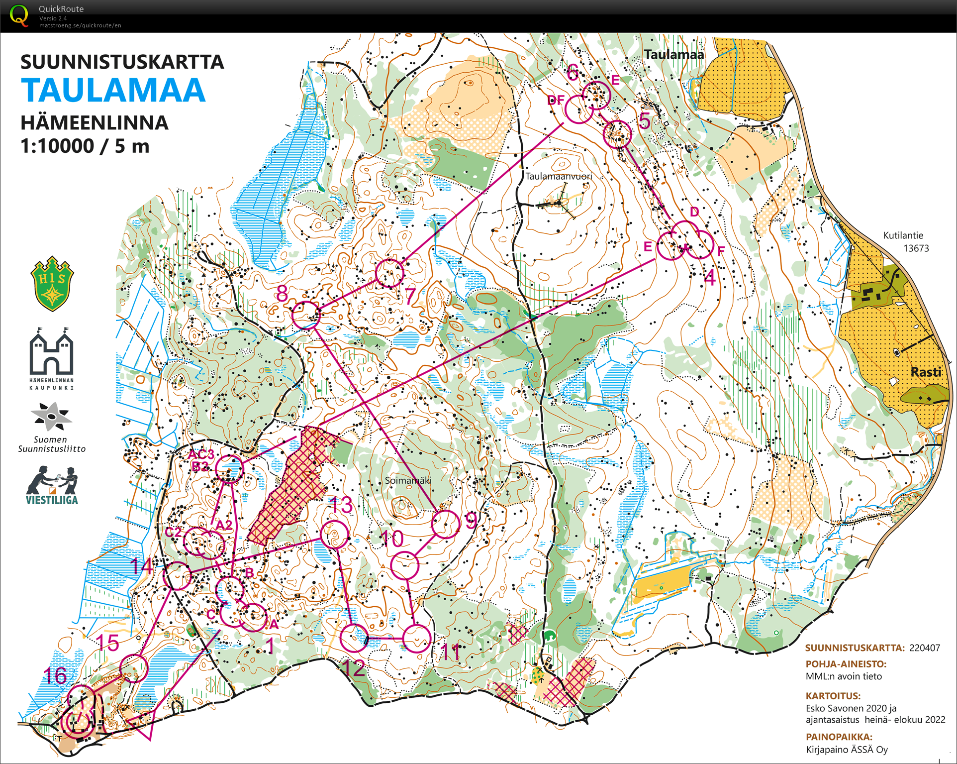 SM-viesti 1. osuus (11/09/2022)